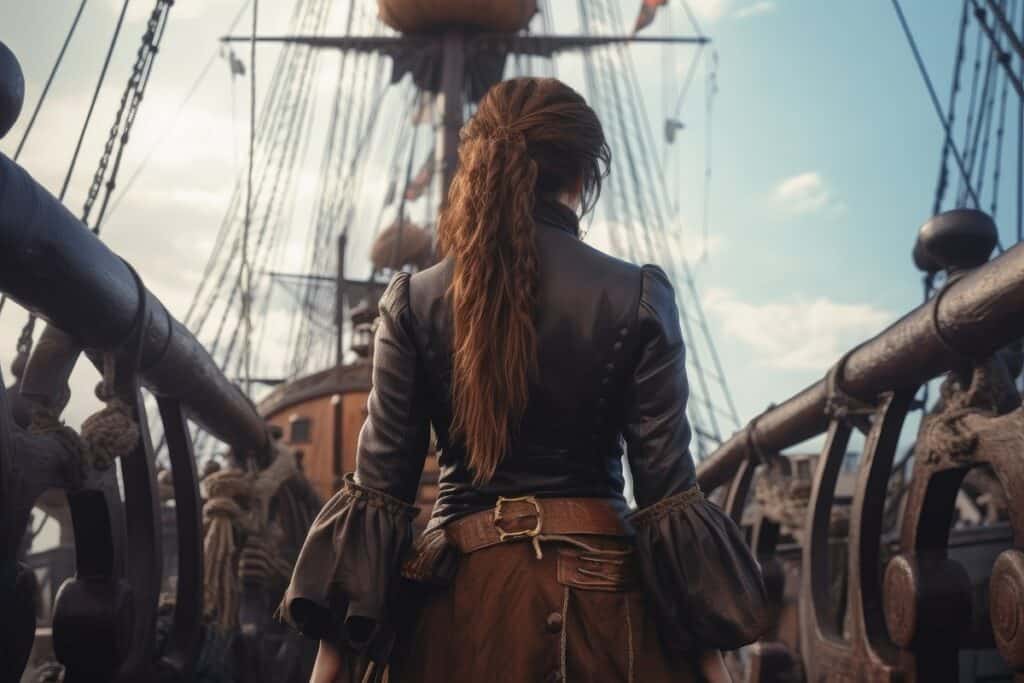 Pirate Queen Grace O'Malley led her army to victory, mere moments after giving birth.
