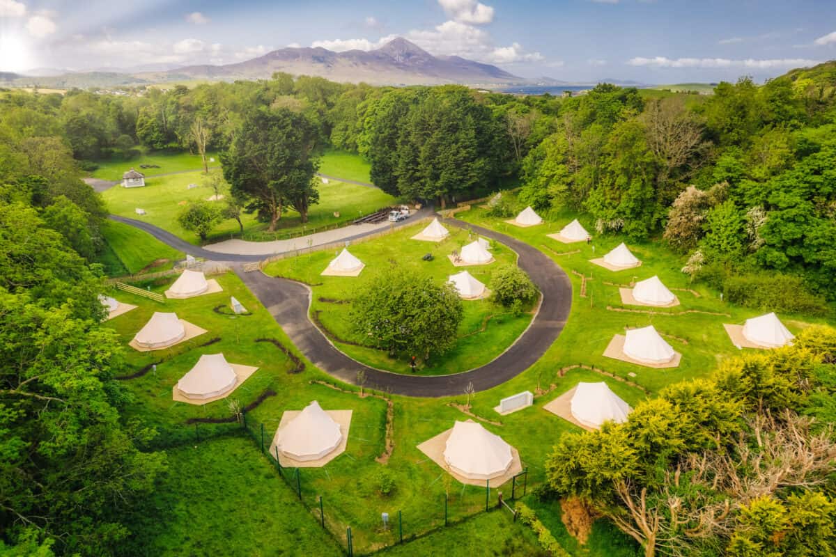 the glamping village