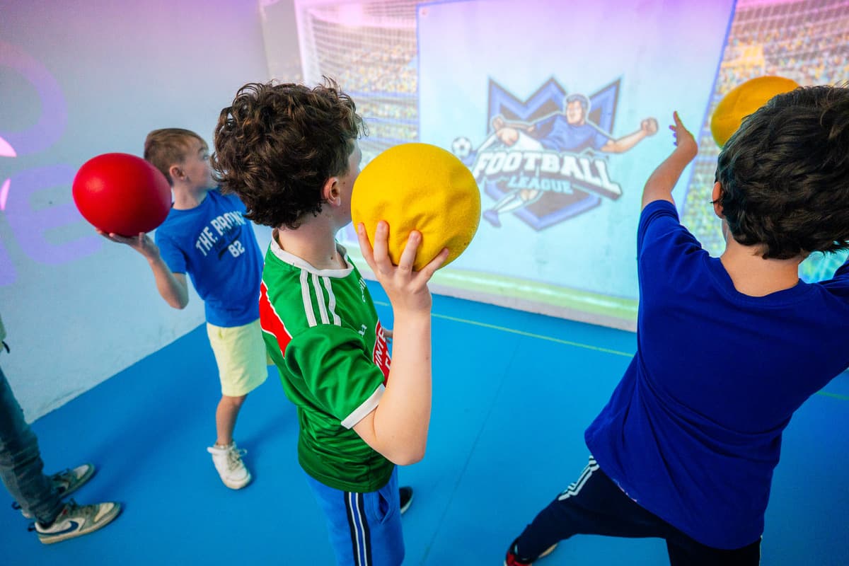 Try out the new best birthday party venue in Mayo, The Interactive Gaming Zone at Westport Estate and enjoy a game of Foot/Disc Golf.