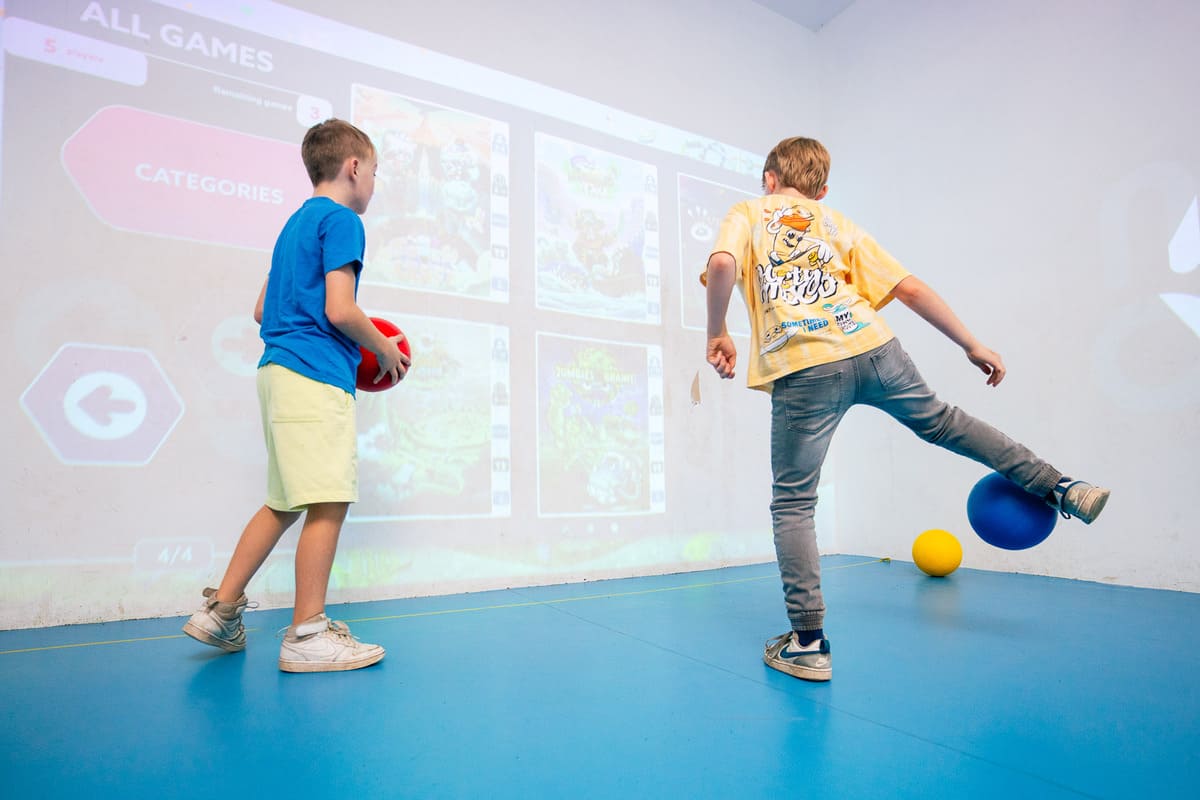 Challenge your friends to a penalty shootout at The Interactive Gaming Zone Westport.