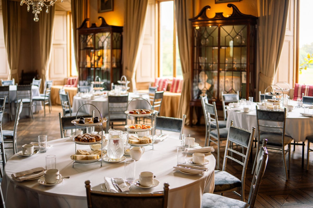 Experience Afternoon Tea at Westport House, served in the traditional Drawing Room.