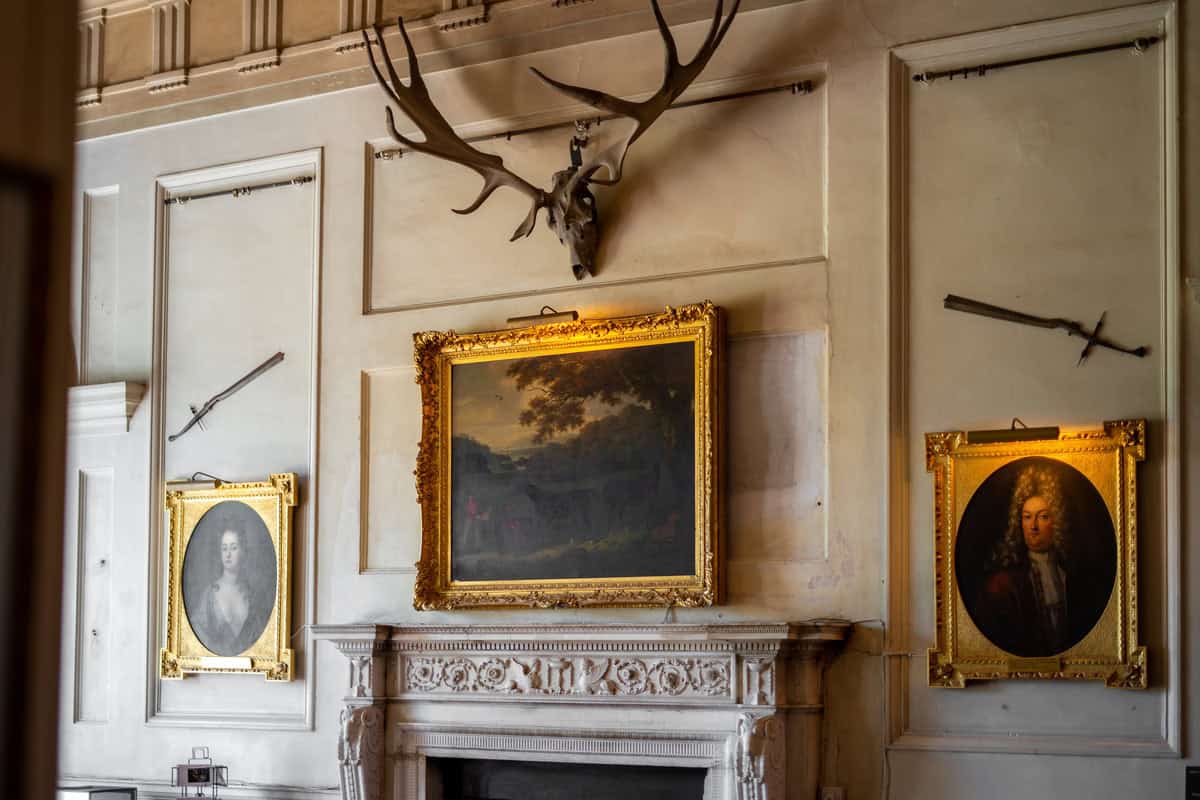 A rare Irish Elk Head is among the many artefacts you’ll discover during your guided tour of Westport House.
