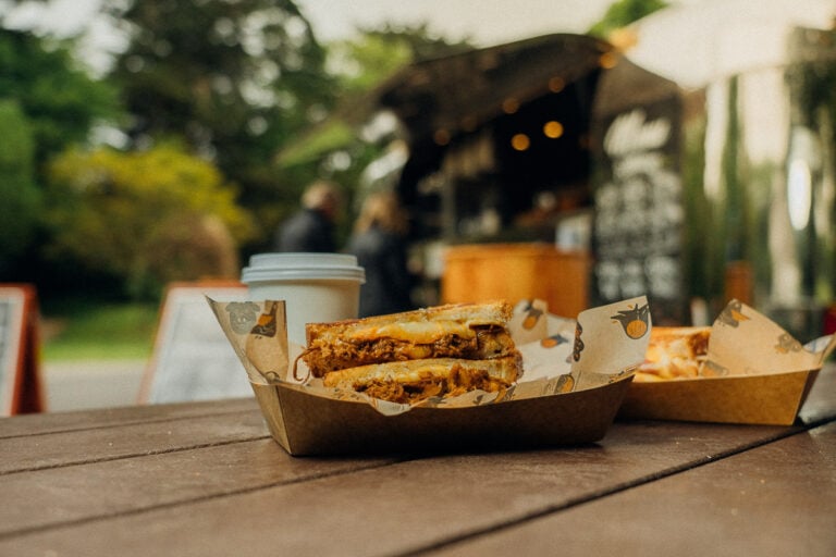 Grab a Toastie at the Toastie Food Truck at Westport Estate. Gourmet, sourdough toasties Westport.