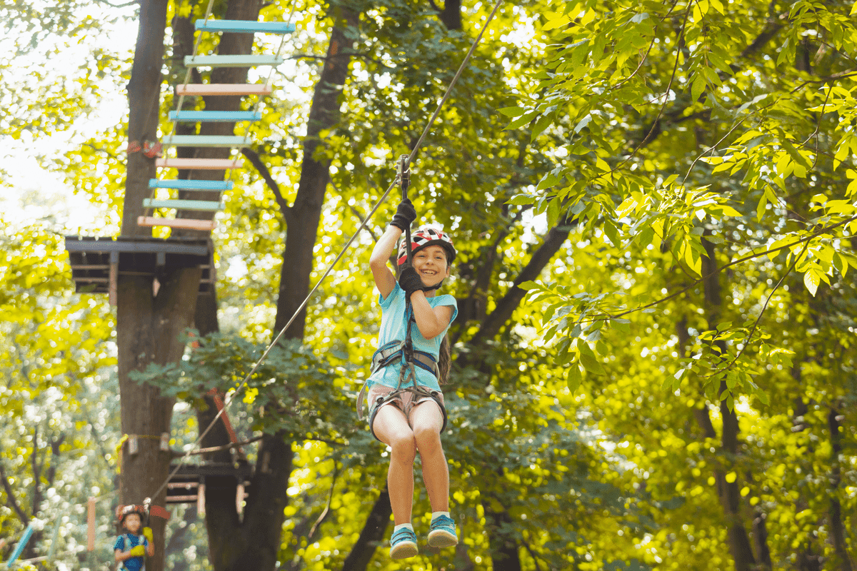 Race your friends to the finishing line on our Twin Ziplines at Westport Adventure. 